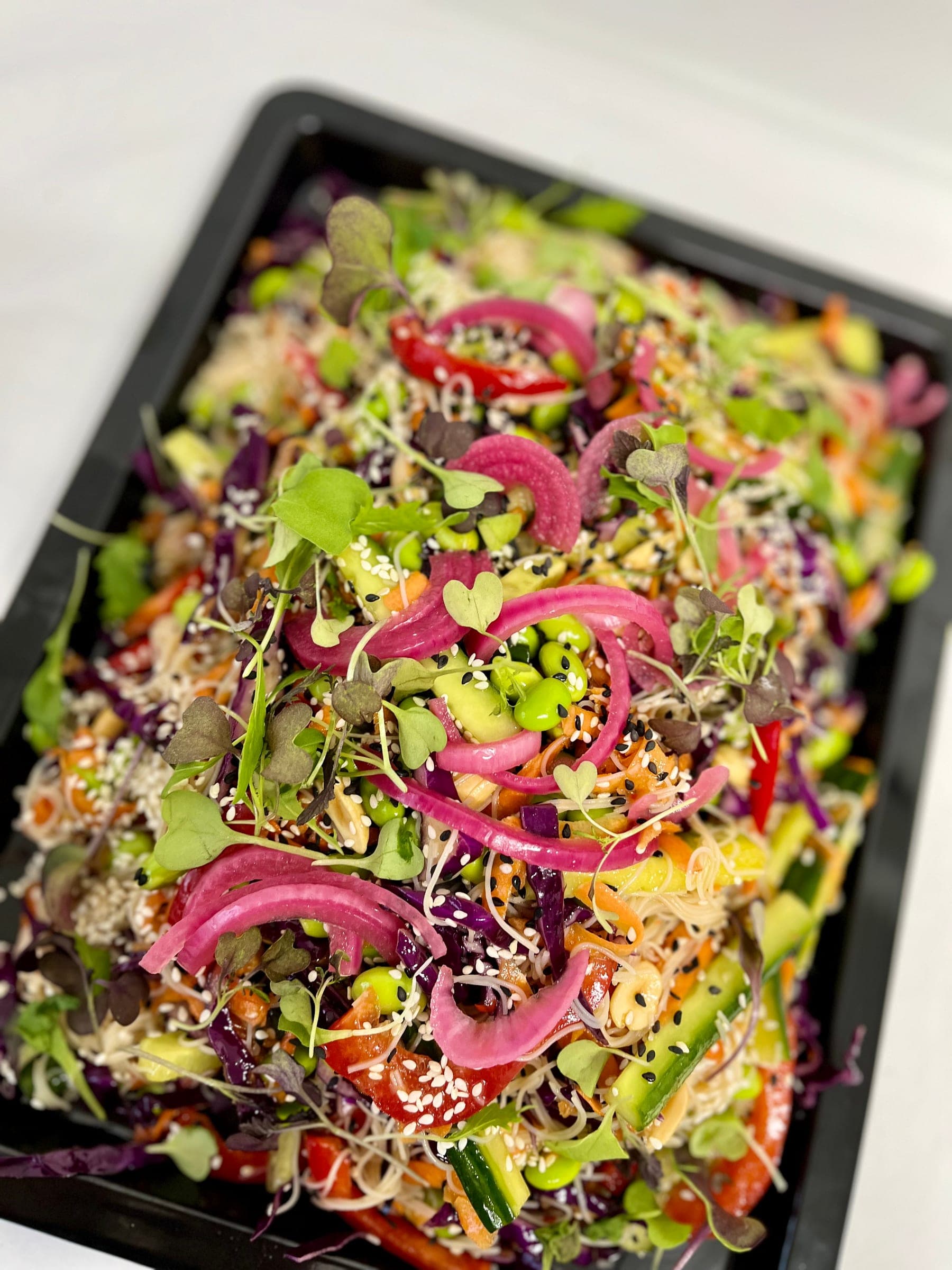 Asian Noodle Slaw with Tamari Sesame Dressing and Peanuts, photo 2 of 2
