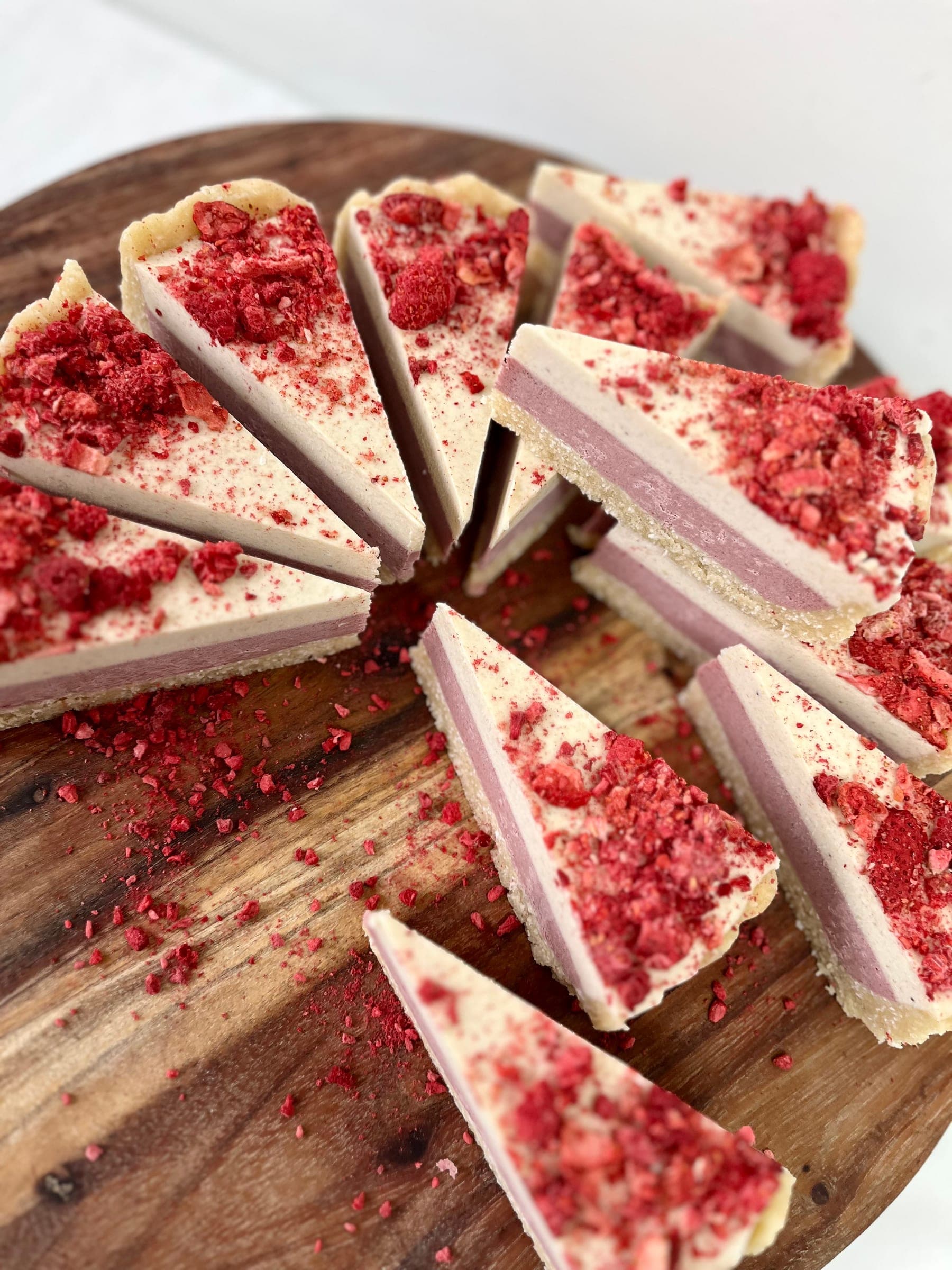 Raw Strawberries and Cream Tart, photo 1 of 2