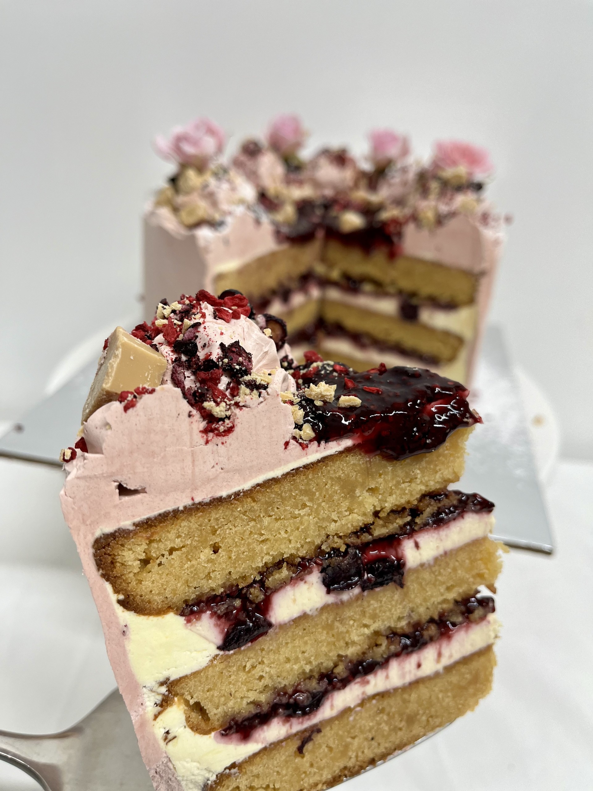 Blackforest Caramilk Mud Cake | The Unbaked Bakery