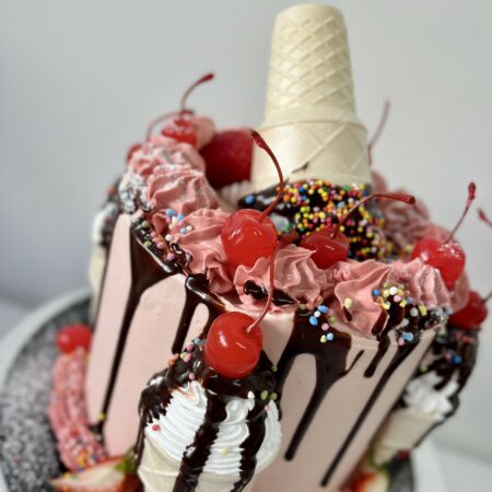 Ice Cream Cone Cake