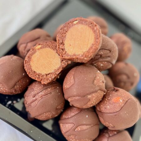 CHRISTMAS COLLECTION- Raw Salted Caramel Protein Balls (4 Pack)